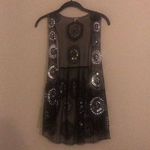 Sequin Vest